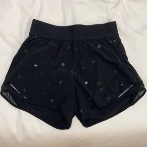 Lululemon high rise athletic shorts